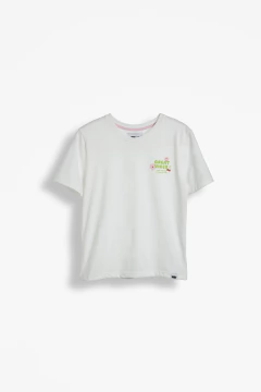 Remera Smile crudo - comprar online