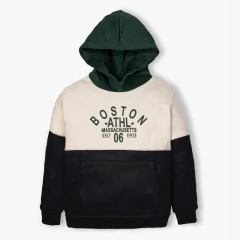 Buzo Boston bifas negro