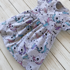 Vestido Uni Gris - comprar online