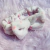 Vincha Makeup Skincare Moño Blanco Estampado
