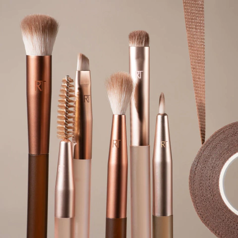 Real Techniques - NEW NUDES EYE SET 5 BRUSHES 7CT