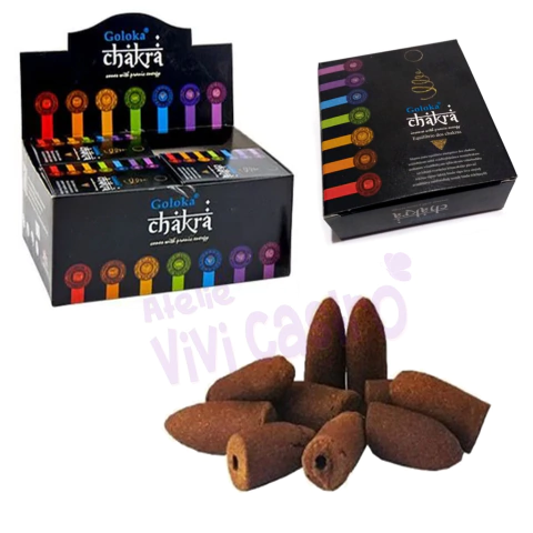 incenso, incenso cone natural, relaxar e meditar, objetos para meditação, kit meditação, zen, incenso cascata, incenso golaka, incenso sete chakras, incenso 7 chakra, incenso equilibio, 