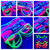 Óculos para Balada Neon Luz Negra 10 unid - comprar online