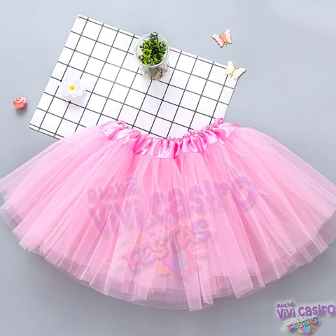 #atelievivicastro, #atelievivicastrofestas, saia de tutu, tutu infantil, saia de tule rosa, tutu para carnaval, saia de tutu 25 de março,