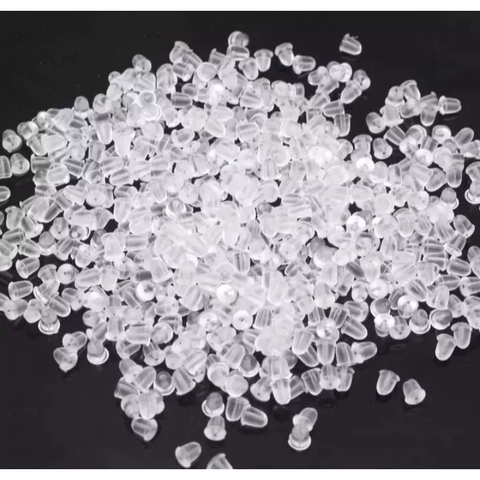 10 mil peças - Tarraxas de Silicone para Brincos * ATACADO*