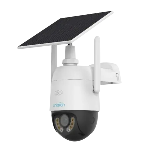 Cámara IP 4G LTE Solar Uniarch 3MP Inteligente para Exterior IP66