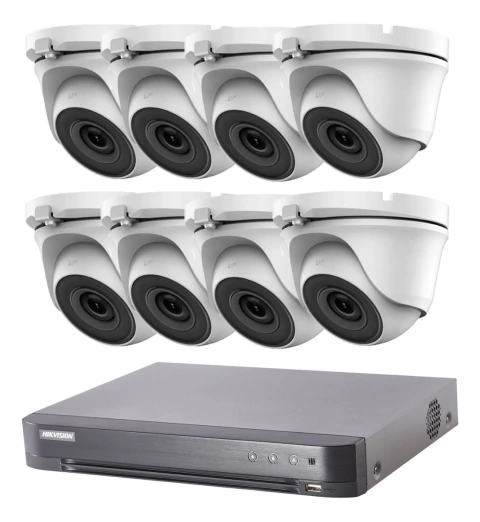 Kit de 8 Camaras de Seguridad Hikvision Full HD - comprar online