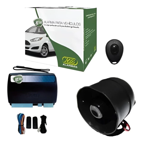 Alarma Auto X28 Kl20rh Usa Llave Original Sirena Por Voz