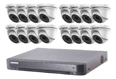 Kit de 16 Camaras de Seguridad Hikvision Full HD - comprar online