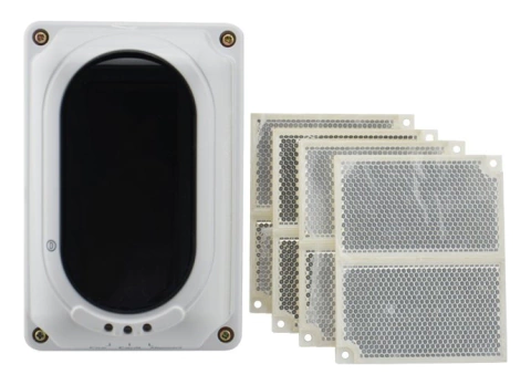 Barrera De Humo Reflectiva Asenware 100 Metros Beam Detector seguridad - comprar online