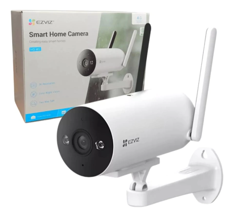Camara Seguridad 4g Exterior 2k 3mp Color Audio Ezviz H5 - comprar online