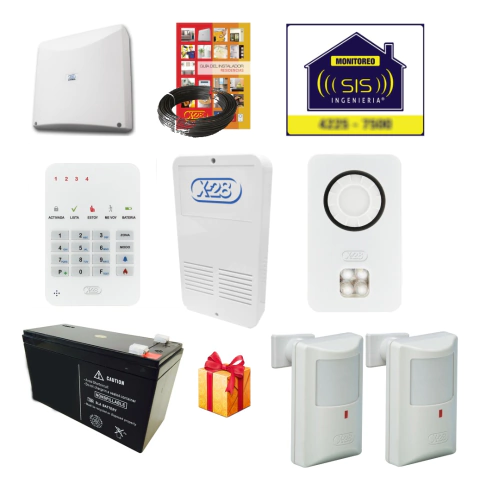 Kit Alarma Domiciliaria X28 Casa Completo seguridad - comprar online