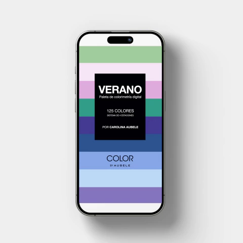 Paleta de colorimetría Verano - Dispositivos móviles - comprar online