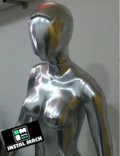 maniquies dama plata