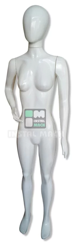 maniquies dama blanco