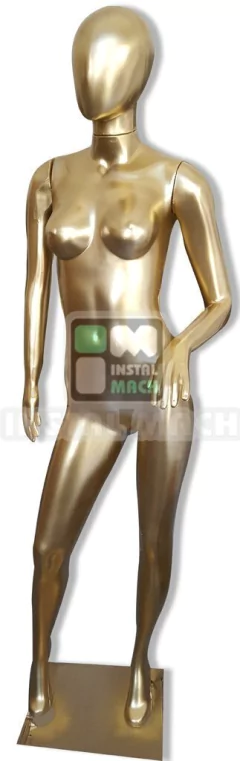 maniquies dama dorado