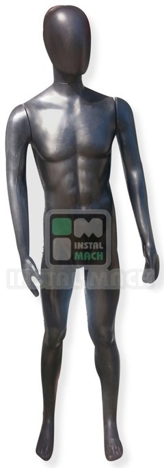 maniquie hombre negro piel