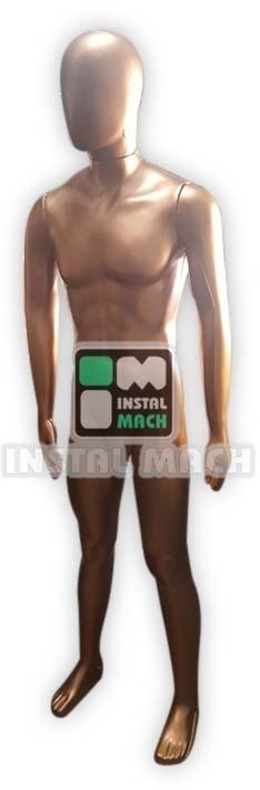 MANIQUIES PLASTICO IRROMPIBLES DE HOMBRE METALIZADOS (VARIOS COLORES)