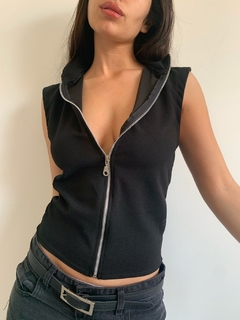 remera Bloom negro