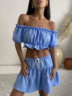 Set Magnolia celeste