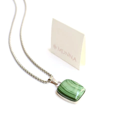 Collar Malaquita (Pieza única) - comprar online