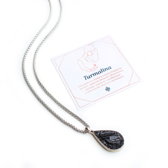Collar Gota Turmalina XL