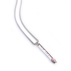 Collar Amor de Mamá con Rodocrosita - comprar online