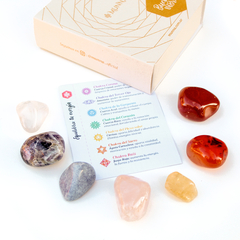 Kit 7 Chakras - Incluye Caja + Tarjeta
