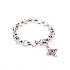 Pulsera Nudo de Bruja con Amatista