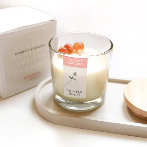 Vela Jazmin y Azahares + Anti Stress - comprar online