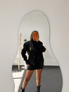 Bomber Ysl Oversize Oro (Importada) en internet