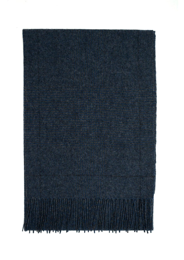 BUFANDA BUTTON (AZUL)
