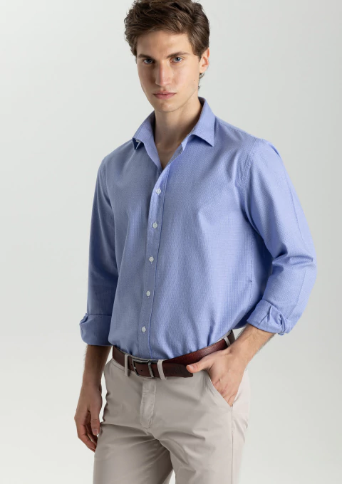 CAMISA PIRONI (CELESTE) - comprar online