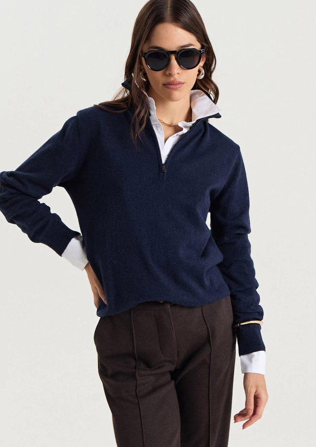 SWEATER BRANDY (AZUL)