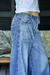 JEAN WIDE LEG #1 / BLUE - House Dos Buenos Aires