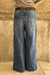 JEAN WIDE LEG #1 / DEEP BLUE - tienda online