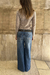 JEAN WIDE LEG #1 / DEEP BLUE - House Dos Buenos Aires
