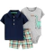 Set 3 piezas Body, Chomba y Short "Dinosaurio"