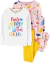 Set 4 piezas Pijama de algodón 100% ajustado "Fiesta animales"
