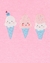 Set 3 piezas Body, Remera y Short "Helado" - comprar online