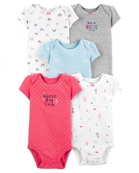 Pack 5 Bodys "Princesa" - comprar online