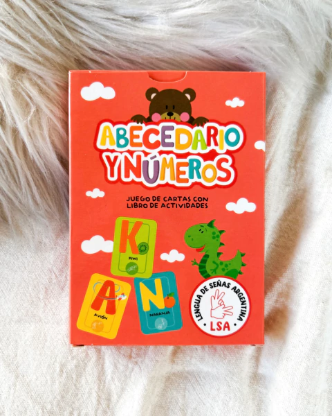 Cartas Educativas Abecedario y Numeros - comprar online