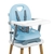Silla De Comer Booster Portatil Love Celeste en internet