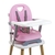 Silla De Comer Booster Portatil Love Rosa - comprar online