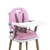 Silla De Comer Booster Portatil Love Rosa en internet