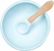 Bowl Silicona Antideslizante Minikoioi Bowly 6m+ Celeste en internet