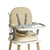 Silla De Comer 3 En 1 Tapizada Booster Love Beige - tienda online