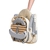 Silla De Comer 3 En 1 Tapizada Booster Love Beige en internet