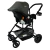 Coche Explorer Travel System Moisés 3 En 1 Gris - tienda online