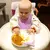 Baberos X2 Twistshake Bibs 4 Meses+ Rosa/Lila - Casa Mariano Bebes
